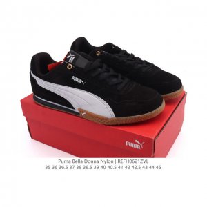 新品 Puma彪马 Bella Donna Nylon运动休闲鞋40355401舒适百搭 耐磨轻便 低帮 生活运动板鞋。这双鞋超百搭谁穿谁好看！以纯净白色勾勒时