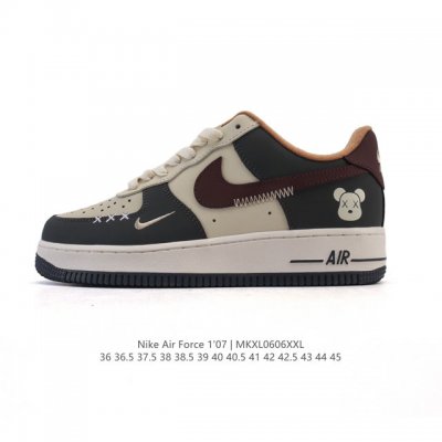 公司级 Af1耐克 Nike Air Force 1 ‘07 Low 空军一号 小白鞋 厚底增高百搭运动板鞋 原楦头原纸板 打造纯正空军版型，专注外贸渠道 全掌