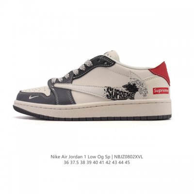 公司级 真标 耐克 Nike Air Jordan 1 Low Og Sp Military Blue Aj1乔1倒勾 2025年新款 蛇年新款 低帮篮球鞋 A
