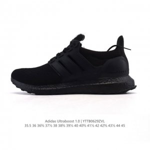 公司级 阿迪达斯 Adidas Ultraboost Shoes 爆米花 运动休闲实用织物网面跑步鞋。舒适又运动的Ultraboost跑步鞋，经典,但不老。Ad
