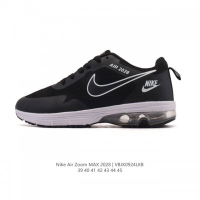 新品 耐克 Nike Zoom Max 2028官网官方气垫运动鞋男鞋 新款网面透气缓震跑步鞋轻便慢跑鞋透气防滑休闲鞋轻便跑鞋子 货号: Cj1677-001
