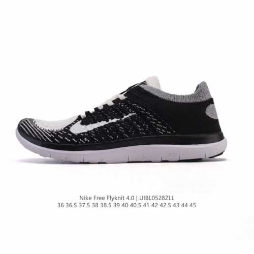 耐克Nike Free Flyknit 赤足4.0 轻跑鞋运动鞋 缓震性能胜过 3.0 轻薄特性胜过 5.0 Nike Free 4.0 Flyknit 男女子