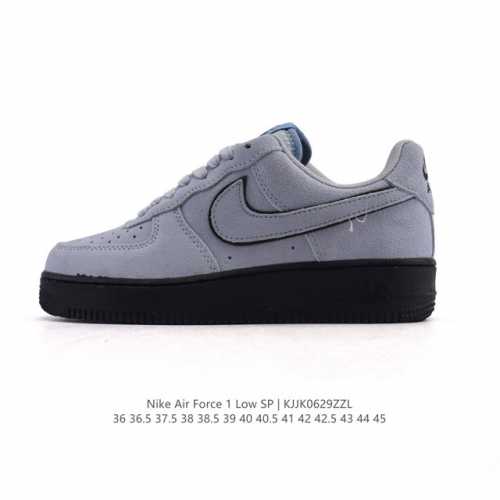 耐克 Nike Air Force 1 '07 Low 空军一号含气垫 小白鞋 低帮百搭厚底增高休闲运动板鞋。柔软、弹性十足的缓震性能和出色的中底设计，横跨复古