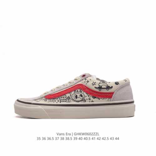 万斯 Vans Era 95 Dx安纳海姆 Fog高街风低帮休闲硫化板鞋 。高清洁硫化工艺 正确原装数据开发铝楦。工艺：硫化1:1 重量1:1、真标、原钢印、材