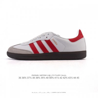 阿迪达斯 德训鞋 Adidas Originals Samba Og Shoes 经典运动鞋小白鞋 T头鞋 男女鞋 彰显休闲摩登风情的时尚经典鞋。它诞生于50年