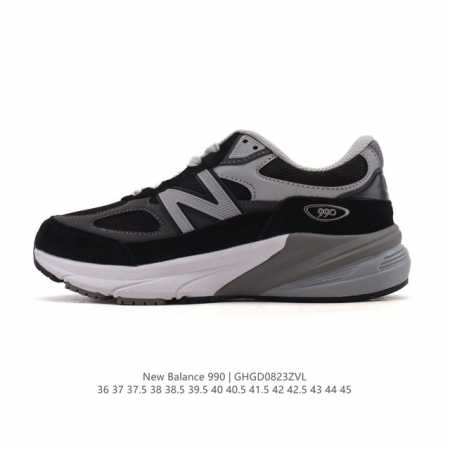 New Balance 新百伦 Nb990 真标带半码 新百伦M990系列 Nb经典休闲运动慢跑鞋 简约舒适百搭时尚复古老爹鞋。990系列是New Balanc - 点击图像关闭