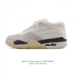 耐克 Nike Air Jordan 4 Retro Og迈克尔 乔丹Aj4代乔4 低帮复古休闲运动文化篮球鞋。秉承轻量化的速度型篮球鞋设计思想完成设计，降低重