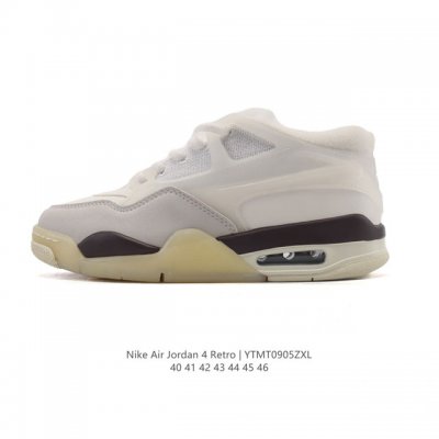 耐克 Nike Air Jordan 4 Retro Og迈克尔 乔丹Aj4代乔4 低帮复古休闲运动文化篮球鞋。秉承轻量化的速度型篮球鞋设计思想完成设计，降低重