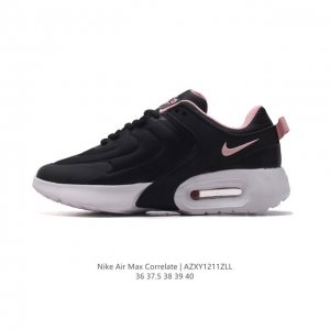 耐克 Nike Air Max Correlate 气垫缓震耐磨运动鞋时尚潮流休闲透气跑步鞋，选用网眼鞋面，脚感舒适透气。鞋舌、鞋侧及后跟处饰有品牌标识，简约大