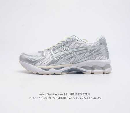 亚瑟士 Asics Gel-Kayano 14 公司级版本运动休闲透气专业缓震慢跑鞋 采用工程弹性双层再生网格密度鞋面材质 后跟3D可视gel缓震乳胶物料 升级 - 点击图像关闭