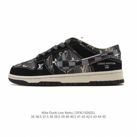 特价 耐克 Nike Dunk Low Retro 运动鞋复古板鞋，作为 80 年代经典篮球鞋款，起初专为硬木球场打造，后来成为席卷街头的时尚标杆，现以经典细节 - 点击图像关闭