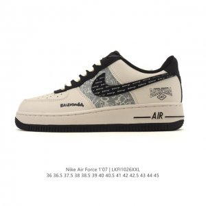 公司级 Af1耐克 Nike Air Force 1 ‘07 Low 空军一号 厚底增高百搭运动板鞋 原楦头原纸板 打造纯正空军版型，专注外贸渠道 全掌内置蜂窝