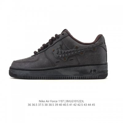 公司级 Af1耐克 Nike Air Force 1 ‘07 Low 空军一号 厚底增高百搭运动板鞋 原楦头原纸板 打造纯正空军版型，专注外贸渠道 全掌内置蜂窝