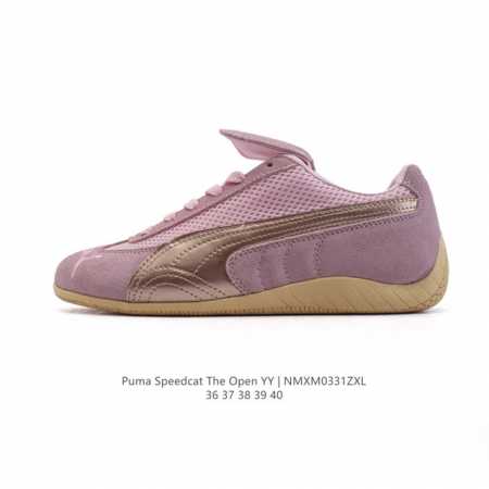 彪马 Open Yy X Puma Speedcat合作鞋款 Puma 联名时尚休闲运动板鞋。这双韩国辣妹疯抢的 Puma，是 Open Yy 走向全球市场的关 - 点击图像关闭