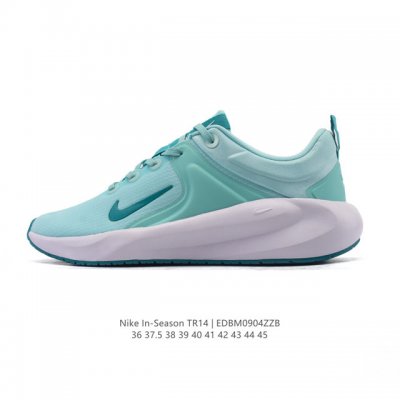 新品 Nike 耐克 In-Season Tr 14 训练运动鞋男女同款训练鞋，强调缓震、轻便与多场景适配性，适合跑步、体能训练等高强度活动。多功能用途：适用于