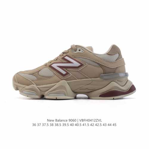 Nb 新百伦 New Balance Nb9060小象蹄男女同款9060舒适百搭老爹鞋。全新 9060 款式将经典风格与现代设计融合到日常多功能性中。 9060