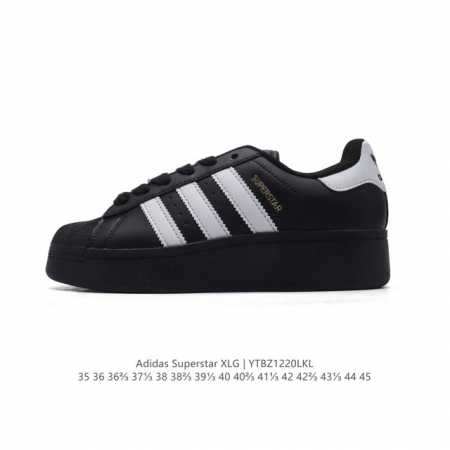 阿迪达斯 三叶草adidas Originals Superstar Xlg 贝壳头系列 低帮厚底松糕经典百搭休闲运动板鞋。当你试图定义adidas Super - 点击图像关闭