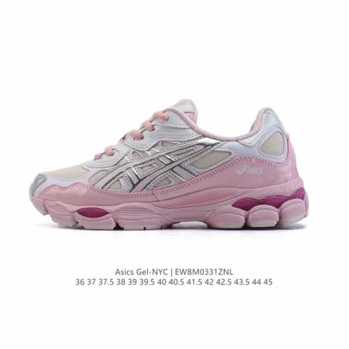 公司级 Asicsgel-Nyc复古单品 亚瑟士Asicstiger 新款休闲鞋 厚底街头运动休闲鞋，Asics亚瑟士推出全新Gel-Nyc，彰显纽约都市活力。