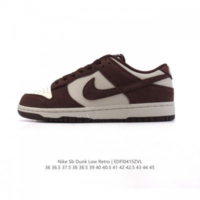 真标 耐克Nike Dunk Low 板鞋 Sb系列经典百搭休闲运动板鞋。加厚鞋舌的填充，使舒适性大大提升，同时也更方便穿脱中底部分则加入了脚感柔软舒适Zoom
