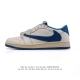 220 【公司级】真标 耐克/Nike Air Jordan 1 Low Og Sp"Military Blue"Aj1乔1倒勾低帮篮球鞋 Aj1 乔丹1代 A