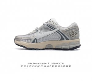 Nike 耐克夏季 Zoom Vomero 5 运动鞋休闲训练跑步鞋。Nike Zoom Vomero 5 男女子运动鞋妥帖包覆足部，提供透气支撑效果。耐穿材料