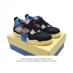 公司级 耐克 新款 Nike Air Jordan 4 Retro OG 低帮 迈克尔 乔丹AJ4代乔4 复古休闲运动文化篮球鞋。秉承轻量化的速度型篮球鞋设计思