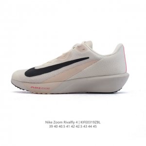 200 【公司级】耐克(Nike) Rival Fly 4 男子公路跑步鞋 低帮减震2024新款 厚底增高运动老爹鞋。前足 Air Zoom 缓震配置，缔造出众