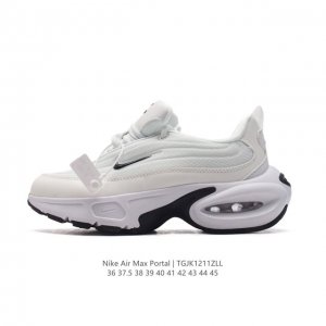 新款 耐克 Nike Air Max Portal 休闲厚底增高气垫老爹运动鞋 2024新款鞋型 Nike Air Max Portal 跟高5公分左右 是ni