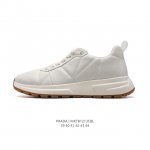 公司级 Prada系列／Prada 普拉达男士厚底增高运动跑步鞋 时尚老爹鞋 Prada.普拉达高端品牌休闲慢跑鞋 完美做工.演绎完美选择的你。 码数: 39-