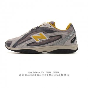 公司级 新百伦 2025年新款 New Balance 204L 2025年夏季登场：复古薄底鞋重塑都市运动美学时尚运动跑步鞋，以复古薄底设计与室内足球鞋灵感，