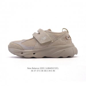 新品公司级 新百伦 New Balance Nb 2203 玛丽珍女士运动休闲鞋 潮流复古运动 织物人造革轻便 低帮 休闲跑步鞋 时尚玛丽珍 #魔术贴鞋 配色太