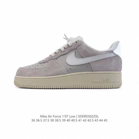 160 耐克 Nike Air Force 1 '07 Low 2025新年新款 空军一号含气垫 小白鞋 低帮百搭厚底增高休闲运动板鞋。柔软、弹性十足的缓震性能 - 点击图像关闭