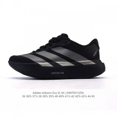 阿迪达斯 Adidas Adizero Evo Sl 运动舒适防滑耐磨 低帮跑步鞋 阿迪达斯革新力作 破纪录轻跑鞋 Adizero Adios Pro Evo