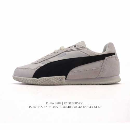 新品 Puma彪马 Bella Donna Nylon运动休闲鞋40355401舒适百搭 耐磨轻便 低帮 生活运动板鞋 白色。这双鞋超百搭谁穿谁好看！以纯净白色