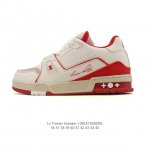 公司级 头层皮带芯片 路易威登 Louis Vuitton Lv路易威登板鞋 时尚运动鞋潮厚底增高男女鞋。舒适防滑底和百搭性霸屏整个时尚娱乐圈，细节调整完美主义