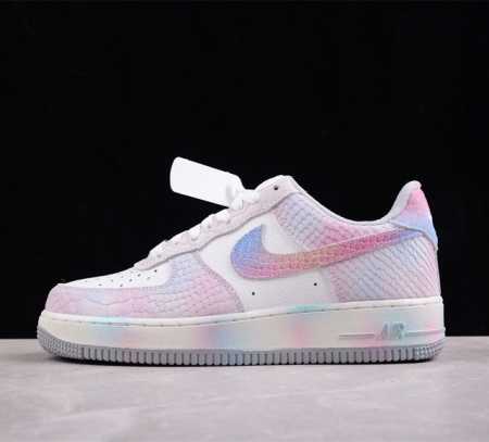 Nk Air Force 7 Low 龙年限定 七彩配色 空军一号低帮休闲运动板鞋 Dx2678- 鞋身以龙年主题为主 材质方面则以荔枝皮搭配特殊的龙纹皮革拼接 - 点击图像关闭