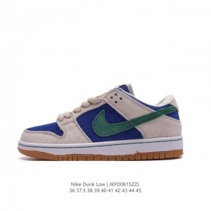 耐克 Nike Sb Dunk Low Pro 男女同款运动鞋复古板鞋，尽情迈步，彰显个性风采。采用柔软皮革鞋面，经久耐穿，塑就如元年款 Dunk 般的复古质感