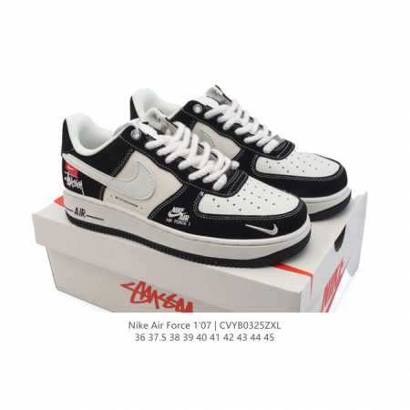 160 耐克 Nike Air Force 1 '07 Low 空军一号含气垫 小白鞋 2025年 蛇年新款 低帮百搭厚底增高休闲运动板鞋。柔软、弹性十足的缓震 - 点击图像关闭
