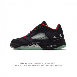 公司级耐克 Nike Air Jordan 5 Retro 低帮 乔丹之子 Aj5 乔丹5代 Aj5 乔5 乔丹5 低邦 乔丹篮球运动鞋 低帮复古休闲文化篮球鞋