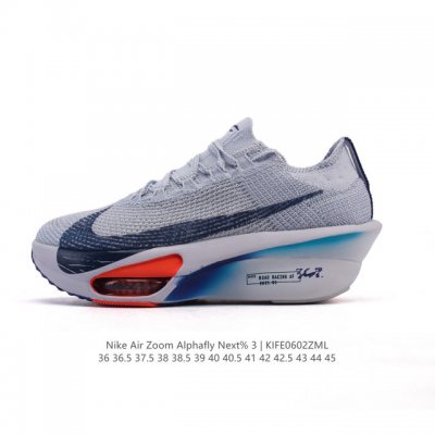 公司级 耐克 Nike Air Zoom Alphafly Next% 3代 马拉松三代 原标原盒真碳纤维 真Zoom X 气垫正确版型！鞋面采用更轻质更透气的