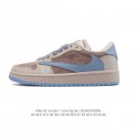 公司级 真标 耐克 Nike Air Jordan 1 Low Og Sp Military Blue Aj1乔1倒勾 2025年新款 蛇年新款 低帮篮球鞋 A