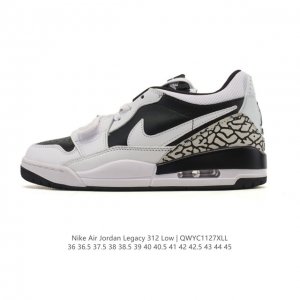 公司级 耐克 Aj 乔丹 Air Jordan Legacy 312 低帮运动鞋 Aj312 乔312百搭篮球鞋 酷炫混搭，谁人不爱？Air Jordan Le