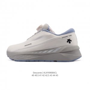 新品公司级 Descente Cron Racer 迪桑特休闲鞋，男款设计，迪桑特Cron Racer系列是一款融合日系极简设计与功能科技的多场景休闲鞋，核心特