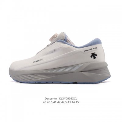 新品公司级 Descente Cron Racer 迪桑特休闲鞋，男款设计，迪桑特Cron Racer系列是一款融合日系极简设计与功能科技的多场景休闲鞋，核心特