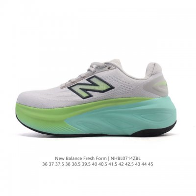 新百伦 [New Balance] Fresh Form 男女士运动鞋 厚底增高老爹跑鞋，这款跑鞋不仅有着以大数据为基础的Fresh Foam虎蜂大底，还有着独