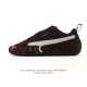 Puma 彪马 X Balenciaga巴黎世家 Speedcat 系列运动鞋 薄底鞋 牛皮绒面革 圆头做旧磨损 低帮 生活休闲鞋，极速赛车系列 复古运动休闲跑
