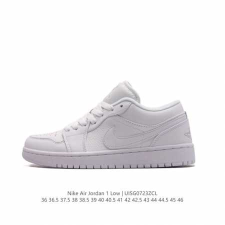 头层皮 耐克 乔丹air Jordan 1 Low Aj1 乔1 乔丹1代aj1 低帮复古文化休闲运动篮球鞋。该鞋款从 1985 年元年款汲取设计灵感，焕新演绎 - 点击图像关闭