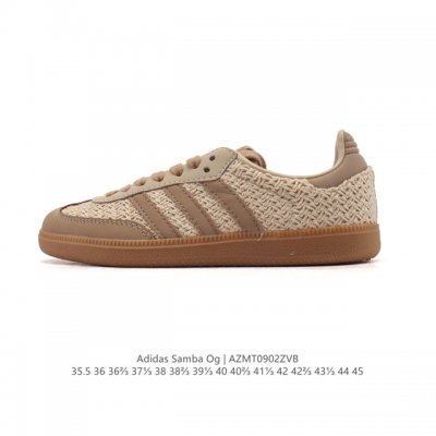 阿迪达斯 德训鞋 Adidas Originals Samba Og Shoes 经典运动鞋小白鞋 T头鞋 男女士板鞋 彰显休闲摩登风情的时尚经典鞋。它诞生于5