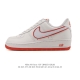 耐克 Nike Air Force 1 '07 Low 空军一号含气垫 小白鞋 低帮百搭厚底增高休闲运动板鞋。柔软、弹性十足的缓震性能和出色的中底设计，横跨复古