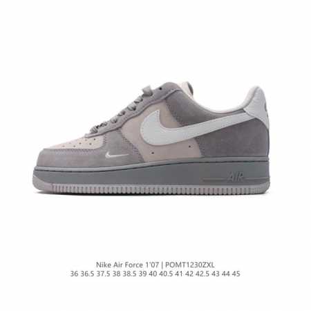 耐克nike Air Force 1 Low 空军一号 Af1 小白鞋 低帮百搭厚底增高休闲运动板鞋。柔软、弹性十足的缓震性能和出色的中底设计，横跨复古与现代的 - 点击图像关闭